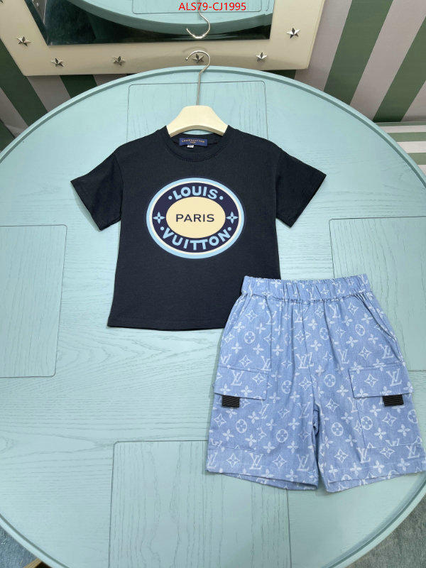 Kids clothing-LV 2024 replica wholesale cheap sales online ID: CJ1995 $: 79USD