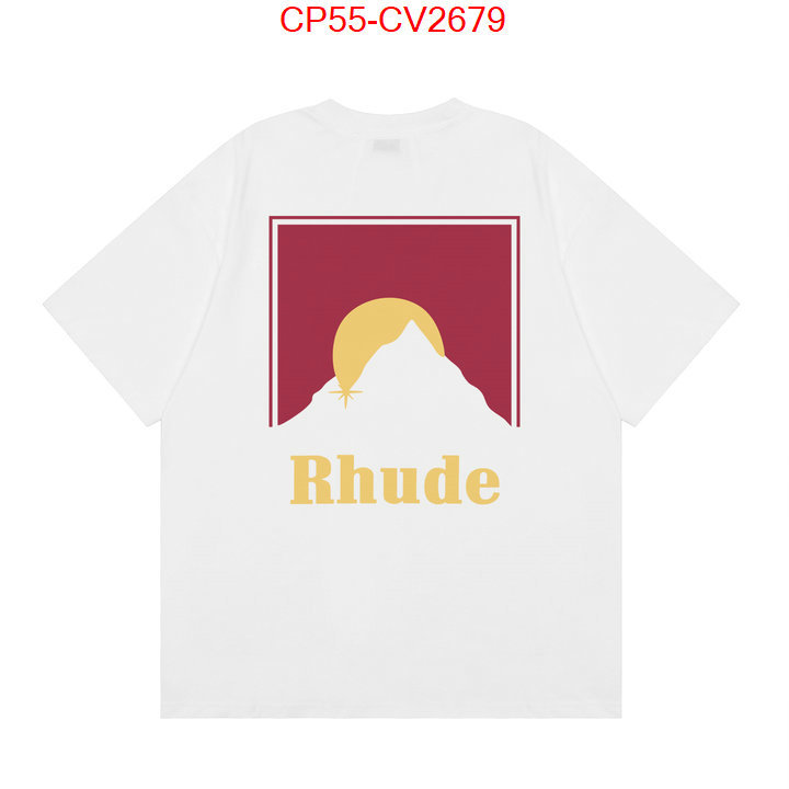 Clothing-Rhude what's the best to buy replica ID: CV2679 $: 55USD