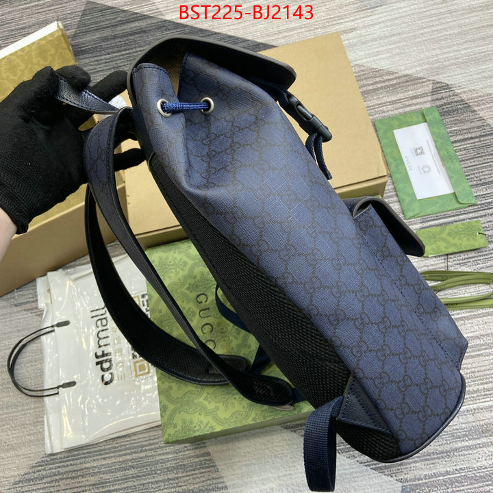 Gucci Bags(TOP)-Backpack- outlet 1:1 replica ID: BJ2143 $: 225USD,