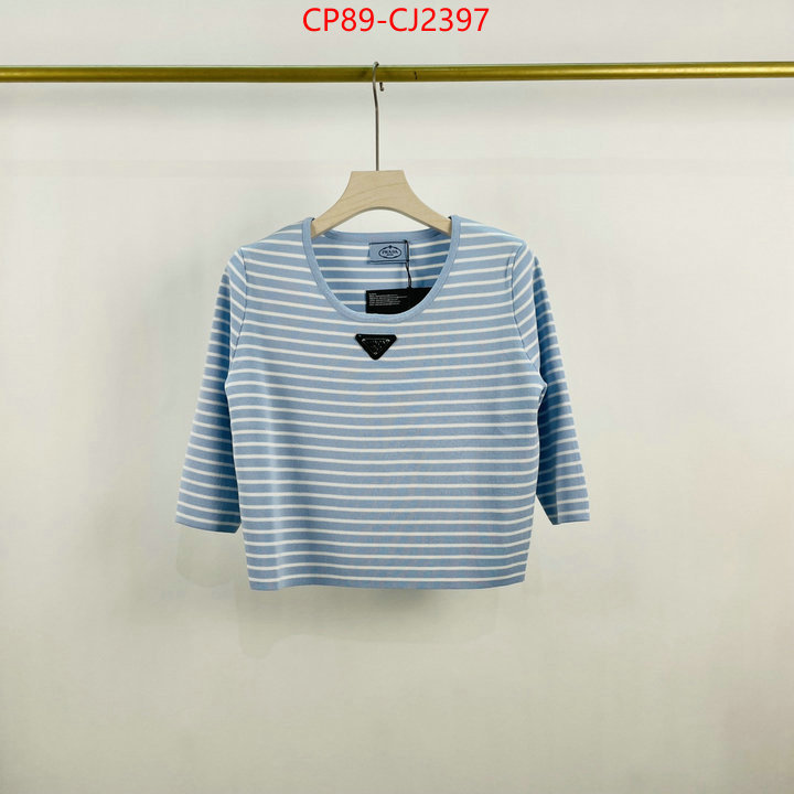 Clothing-Prada replicas ID: CJ2397 $: 89USD