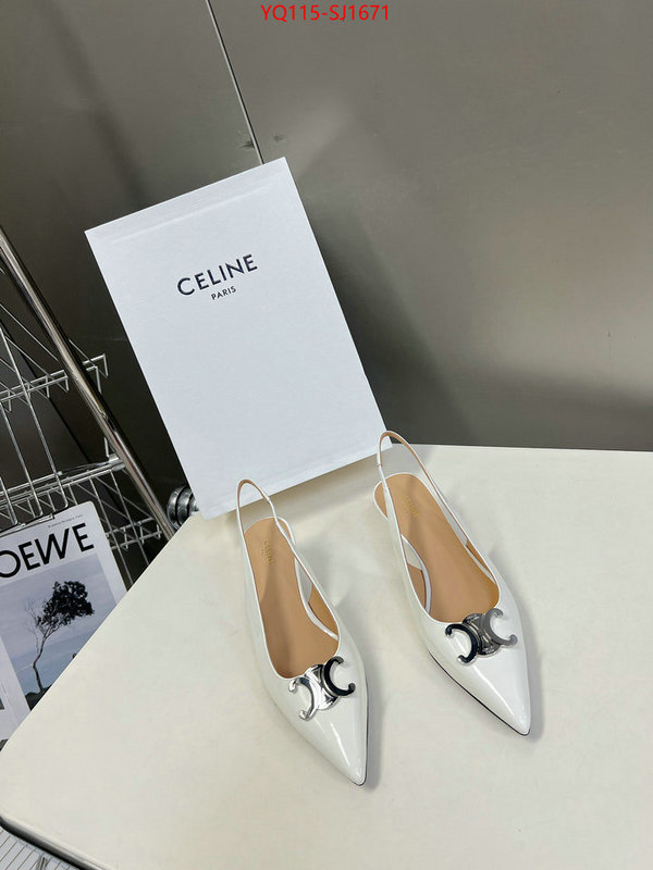 Women Shoes-CELINE buy replica ID: SJ1671 $: 115USD