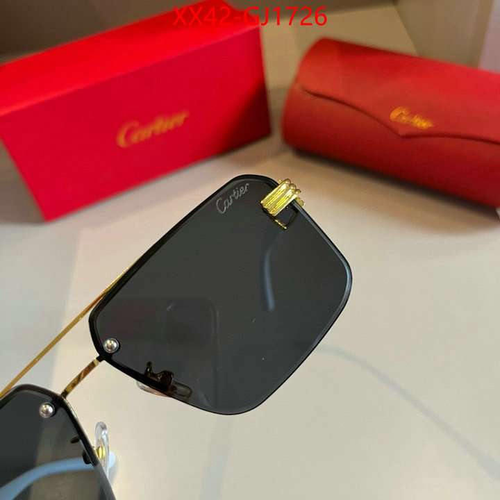 Glasses-Cartier from china 2024 ID: GJ1726 $: 42USD