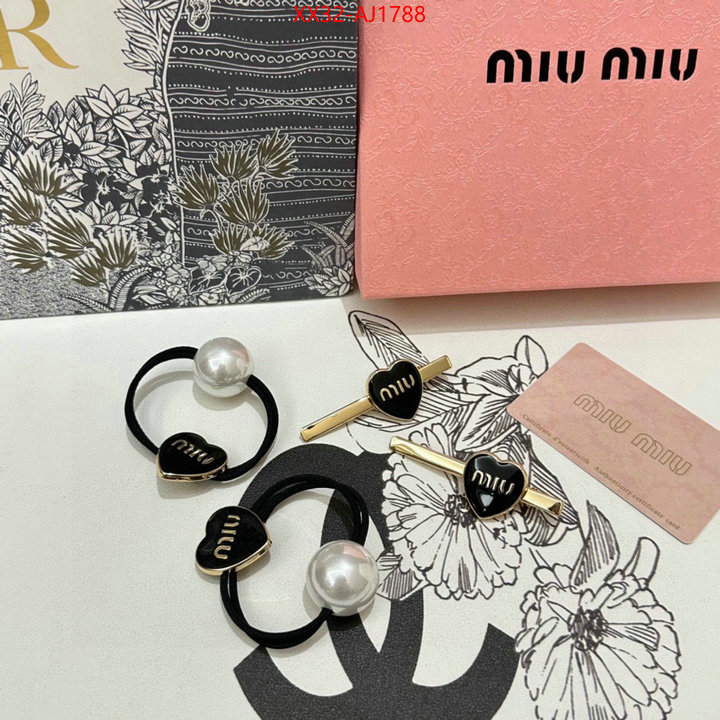 Hair band-MIU MIU china sale ID: AJ1788 $: 32USD