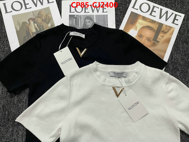 Clothing-Valentino best knockoff ID: CJ2400 $: 85USD