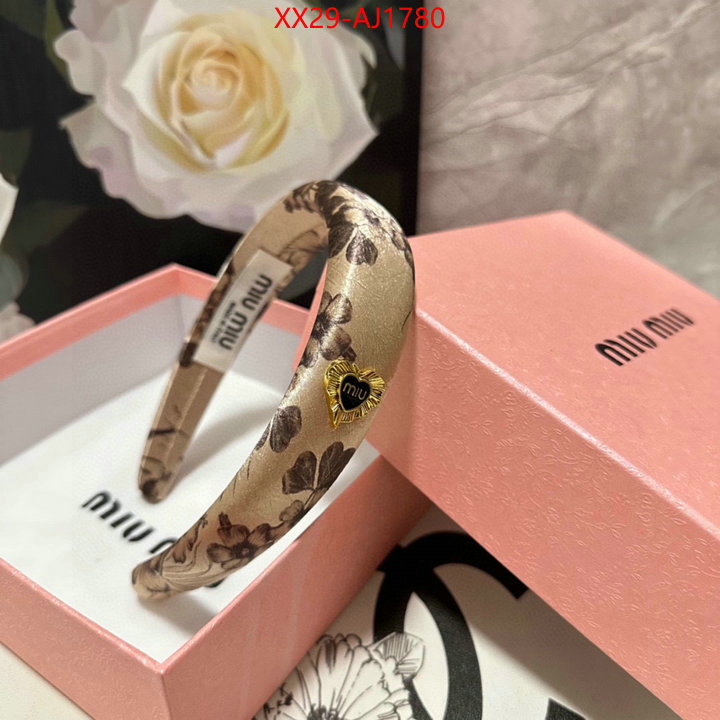 Hair band-MIU MIU where to buy fakes ID: AJ1780 $: 29USD