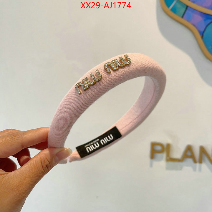 Hair band-MIU MIU sell online luxury designer ID: AJ1774 $: 29USD