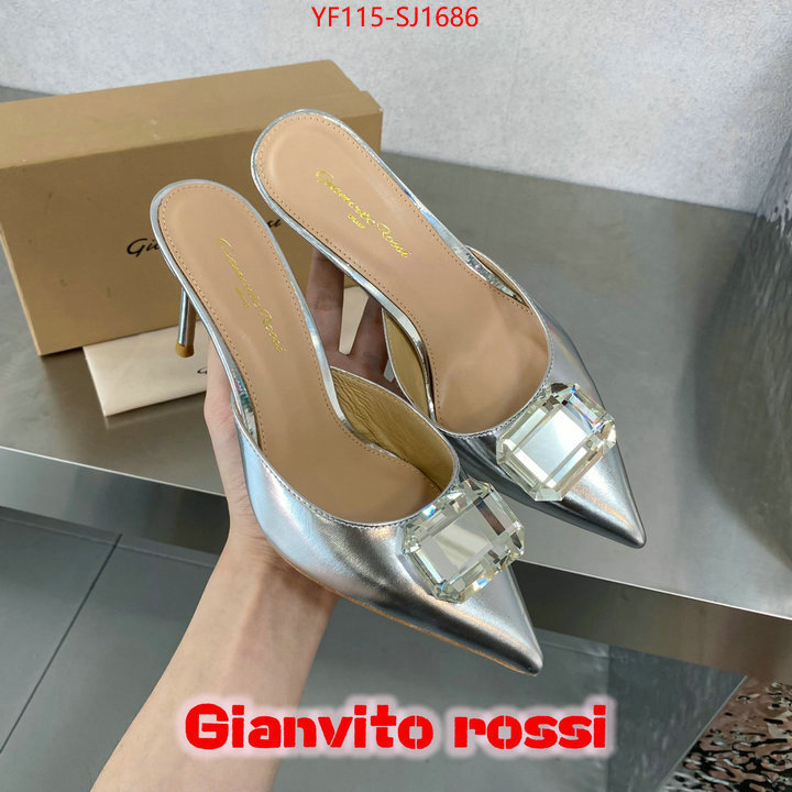 Women Shoes-Gianvito Rossi replica 2024 perfect luxury ID: SJ1686 $: 115USD