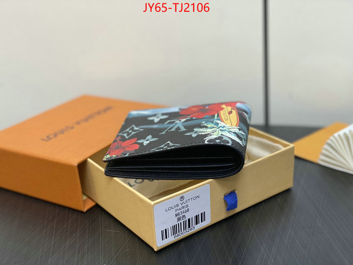 LV Bags(TOP)-Wallet best replica 1:1 ID: TJ2106 $: 65USD,