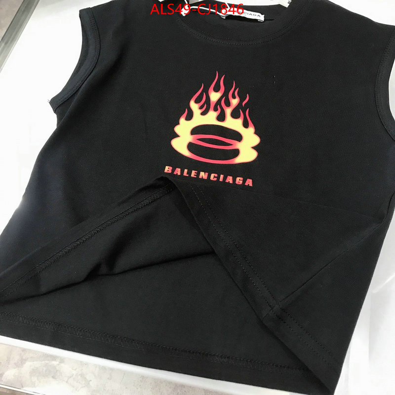 Kids clothing-Balenciaga 2024 perfect replica designer ID: CJ1846 $: 49USD