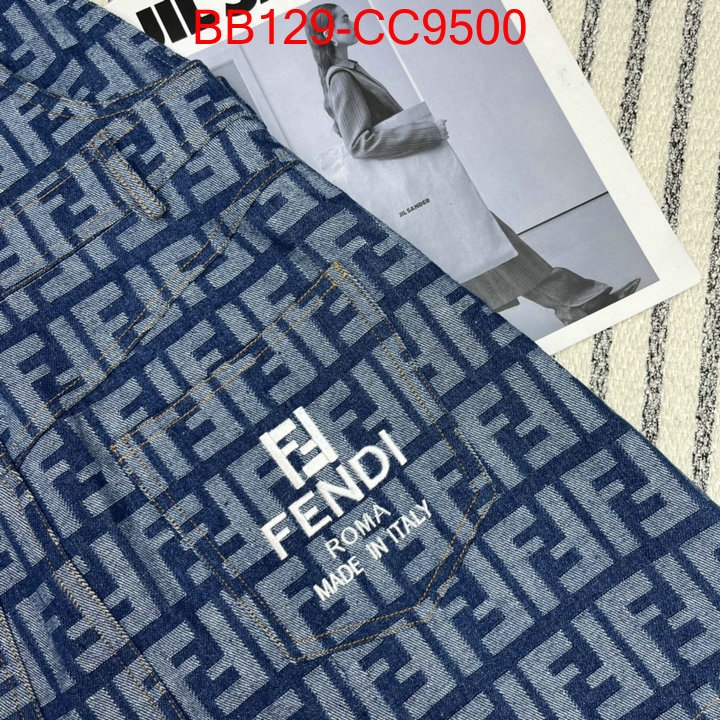 Clothing-Fendi customize best quality replica ID: CC9500 $: 129USD