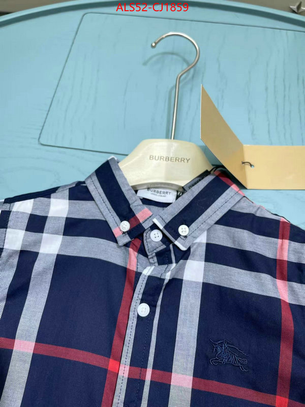 Kids clothing-Burberry replica 1:1 ID: CJ1859 $: 52USD