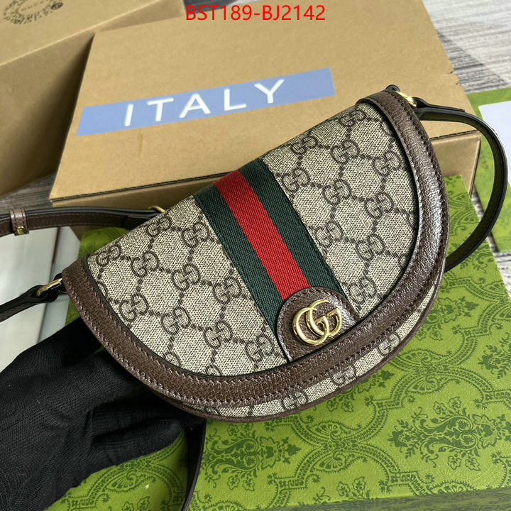 Gucci Bags(TOP)-Crossbody- aaaaa ID: BJ2142 $: 189USD,