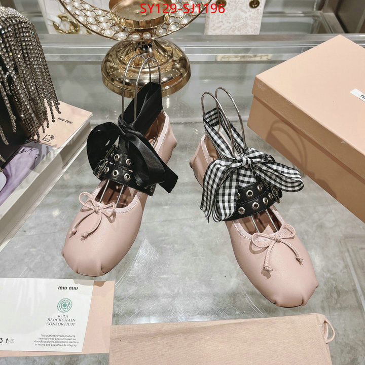 Women Shoes-Miu Miu knockoff highest quality ID: SJ1196 $: 129USD