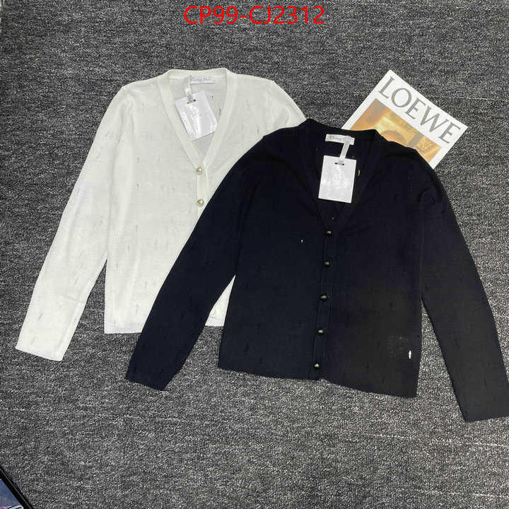 Clothing-Dior best luxury replica ID: CJ2312 $: 99USD