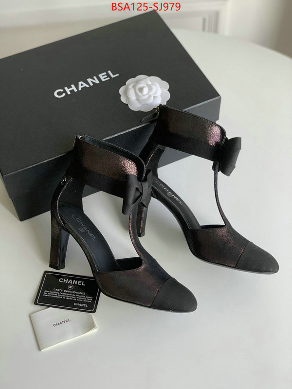 Women Shoes-Chanel for sale online ID: SJ979 $: 125USD