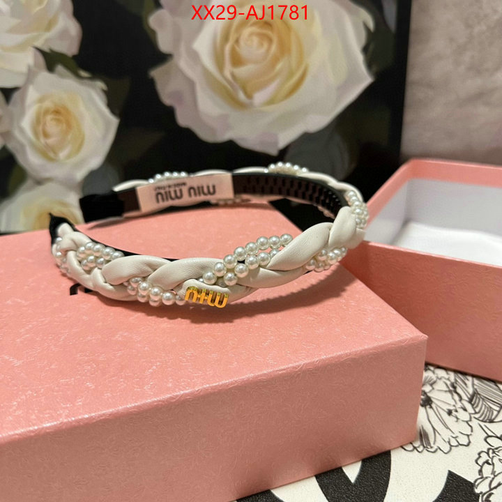 Hair band-MIU MIU replica best ID: AJ1781 $: 29USD