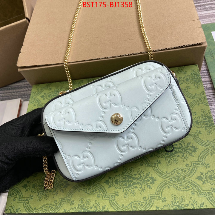 Gucci Bags(TOP)-Crossbody- wholesale replica shop ID: BJ1358 $: 175USD,