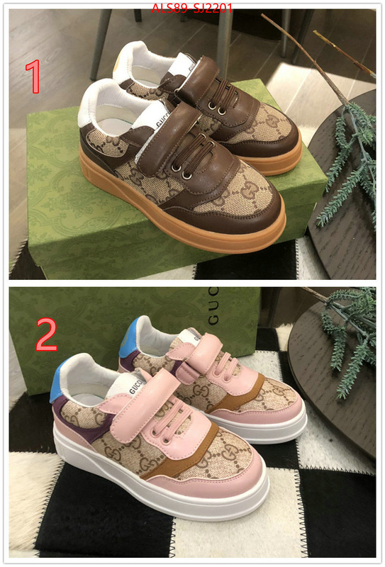 Kids shoes-Gucci mirror copy luxury ID: SJ2201 $: 89USD