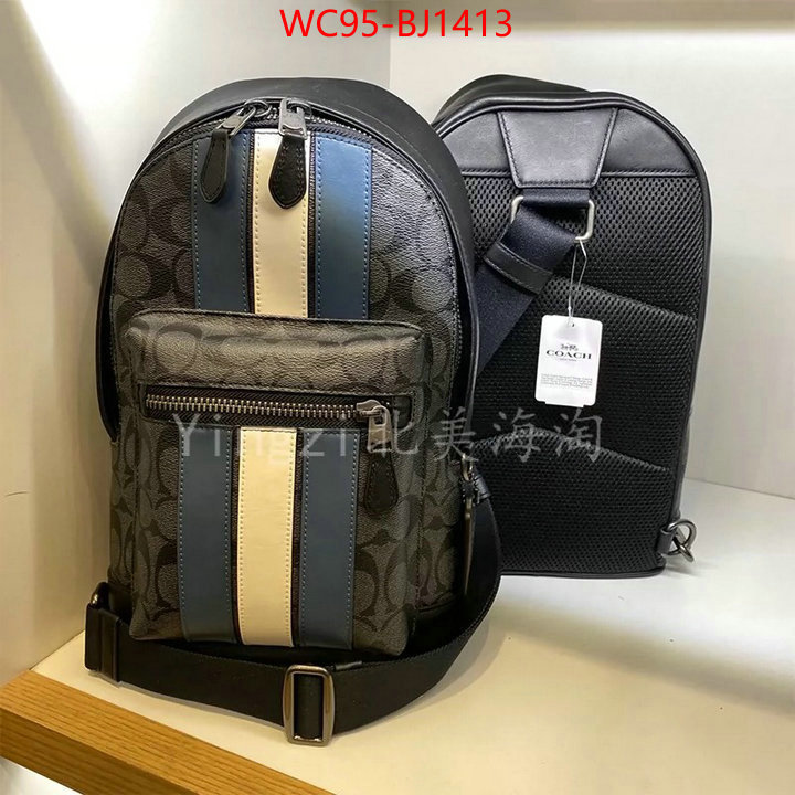 Coach Bags(4A)-Backpack- what ID: BJ1413 $: 95USD,