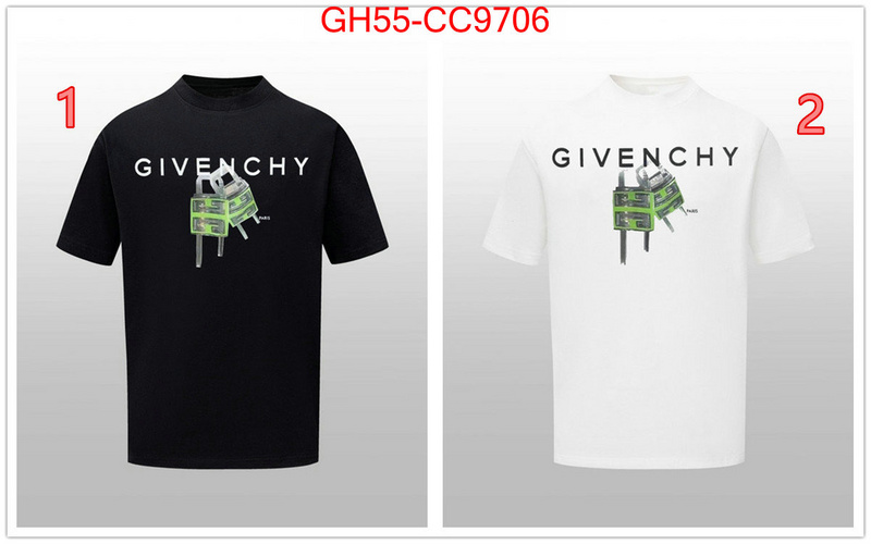 Clothing-Givenchy high quality perfect ID: CC9706 $: 55USD