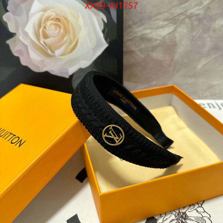 Hair band-LV designer wholesale replica ID: AJ1757 $: 29USD