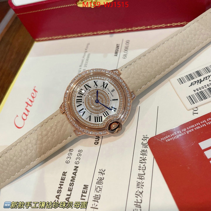 Watch(4A)-Cartier wholesale designer shop ID: WJ1515 $: 159USD