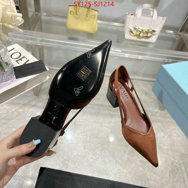 Women Shoes-Prada replica 2024 perfect luxury ID: SJ1214 $: 125USD