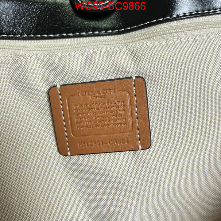 Coach Bags(4A)-Handbag- highest quality replica ID: BC9866 $: 95USD,