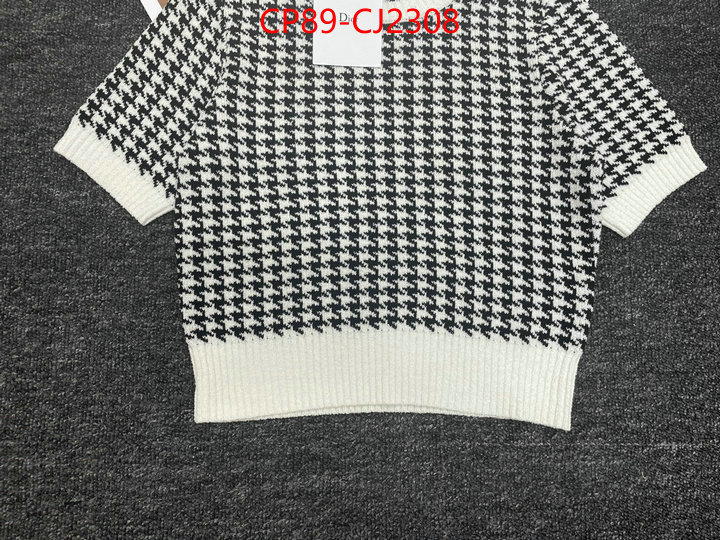 Clothing-Dior from china ID: CJ2308 $: 89USD