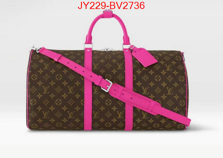 LV Bags(TOP)-Keepall BandouliRe 45-50- 7 star quality designer replica ID: BV2736 $: 229USD,