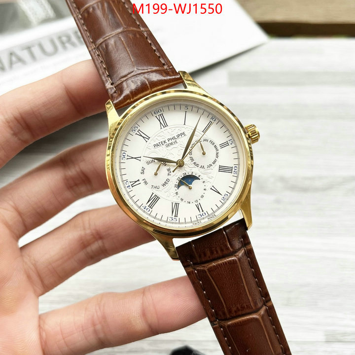 Watch(TOP)-Patek Philippe the best affordable ID: WJ1550 $: 199USD