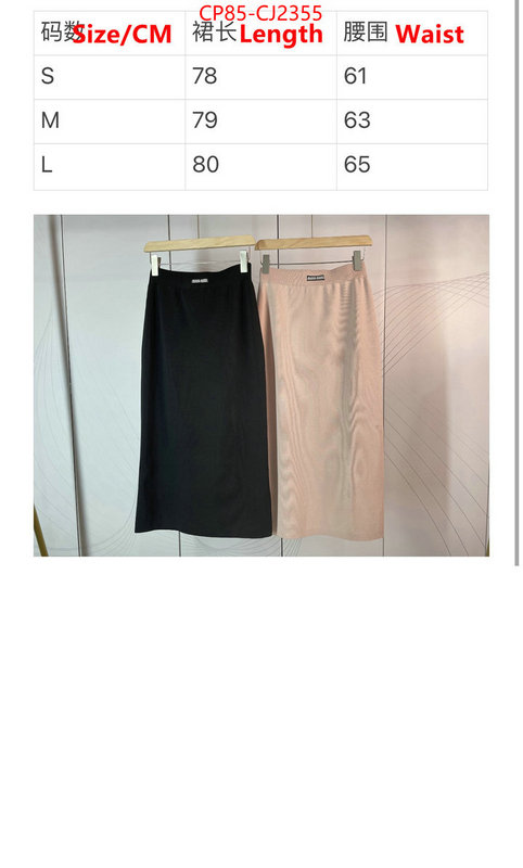 Clothing-MIU MIU for sale cheap now ID: CJ2355 $: 85USD