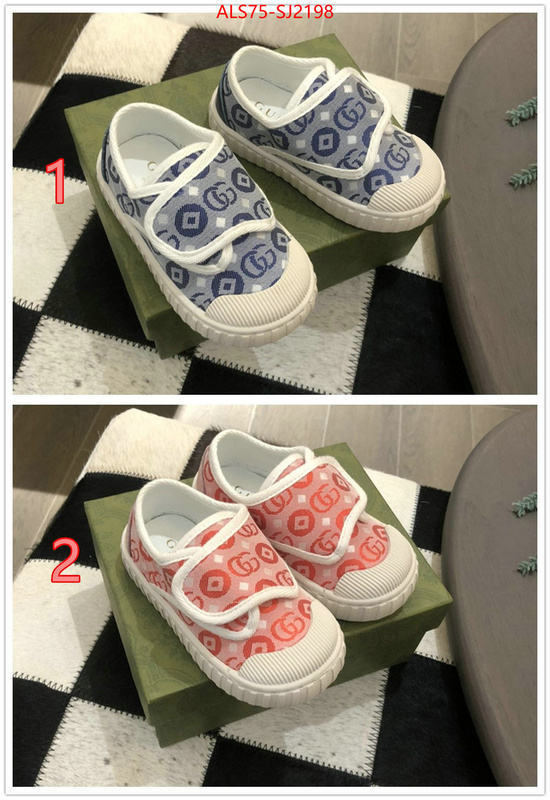 Kids shoes-Gucci 2024 replica wholesale cheap sales online ID: SJ2198 $: 75USD