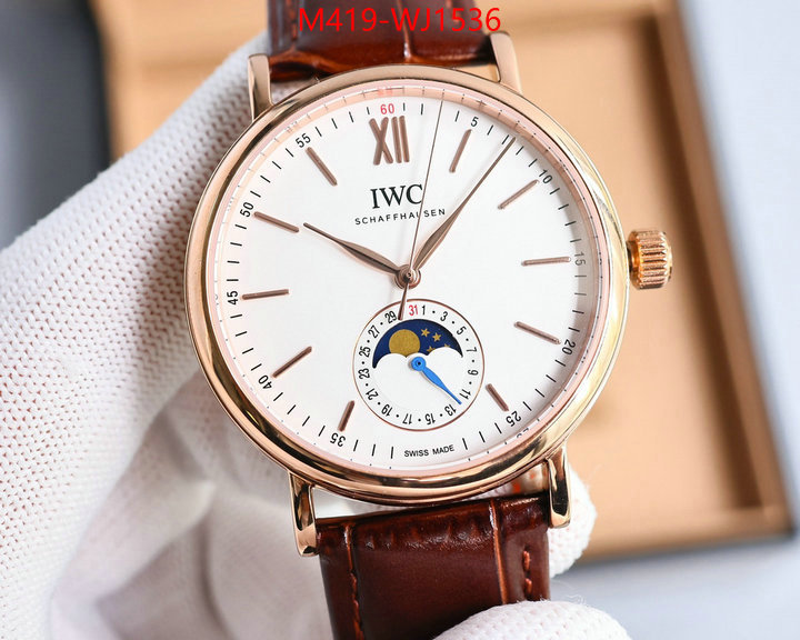 Watch(TOP)-IWC buy ID: WJ1536 $: 419USD