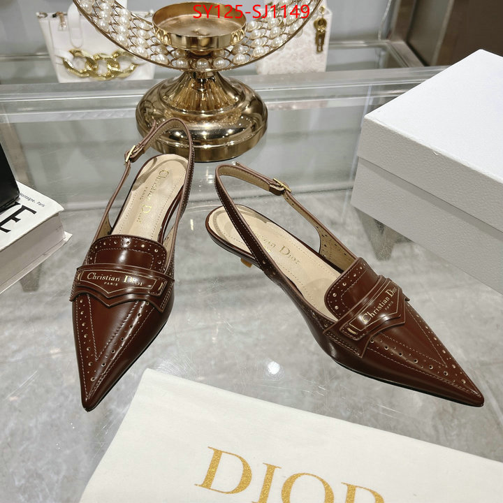 Women Shoes-Dior customize best quality replica ID: SJ1149 $: 125USD