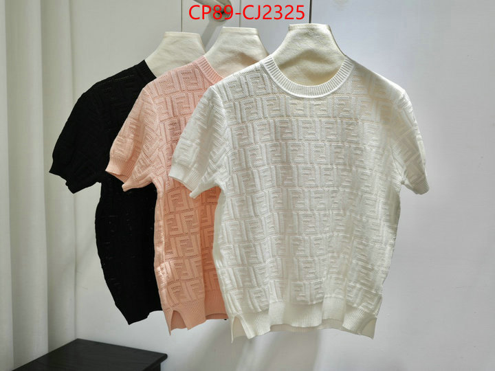 Clothing-Fendi cheap wholesale ID: CJ2325 $: 89USD