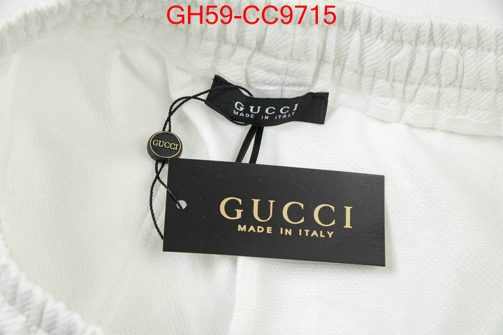 Clothing-Gucci aaaaa+ quality replica ID: CC9715 $: 59USD