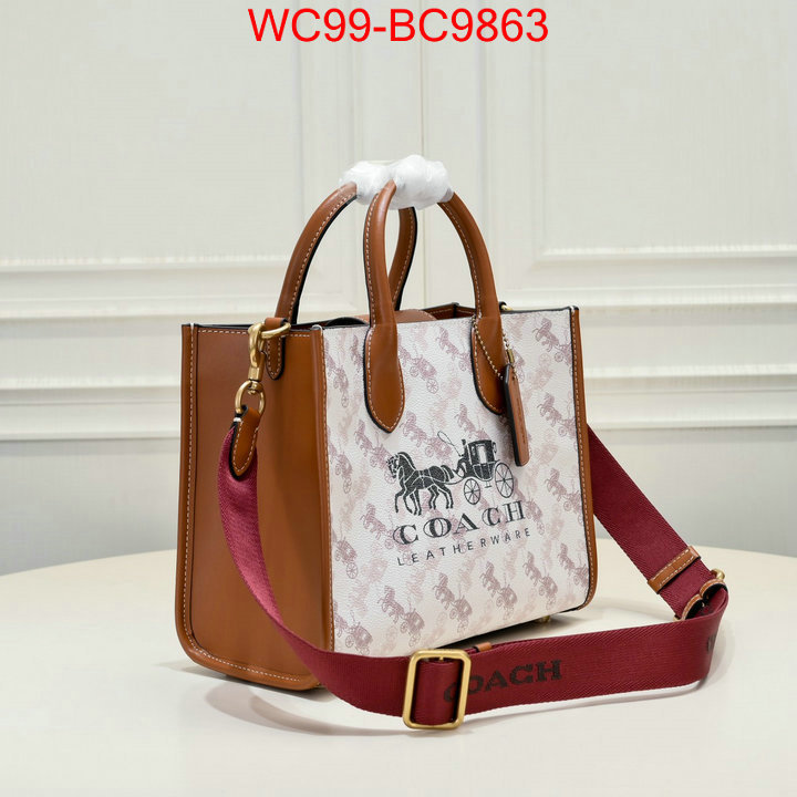 Coach Bags(4A)-Handbag- practical and versatile replica designer ID: BC9863 $: 99USD,