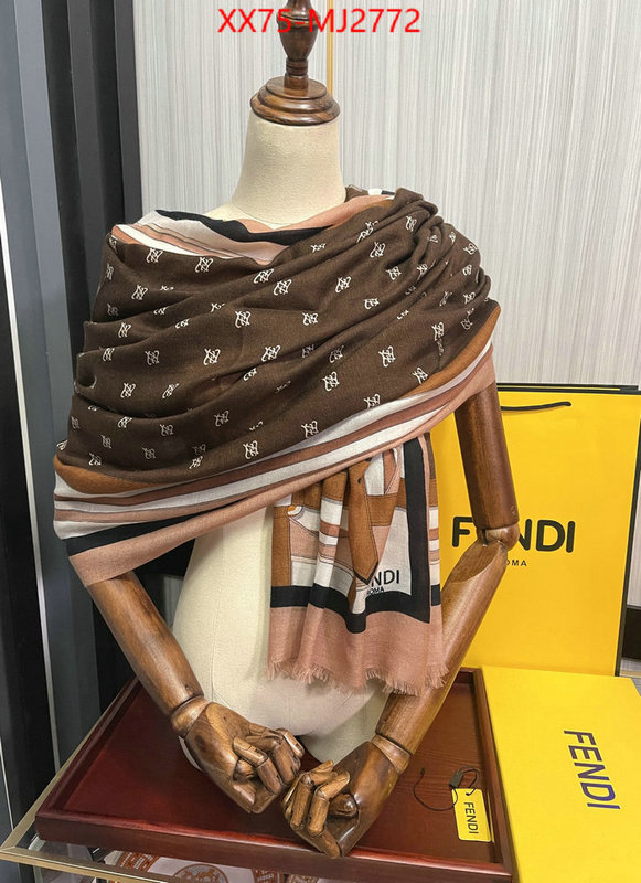 Scarf-Fendi fashion designer ID: MJ2772 $: 75USD