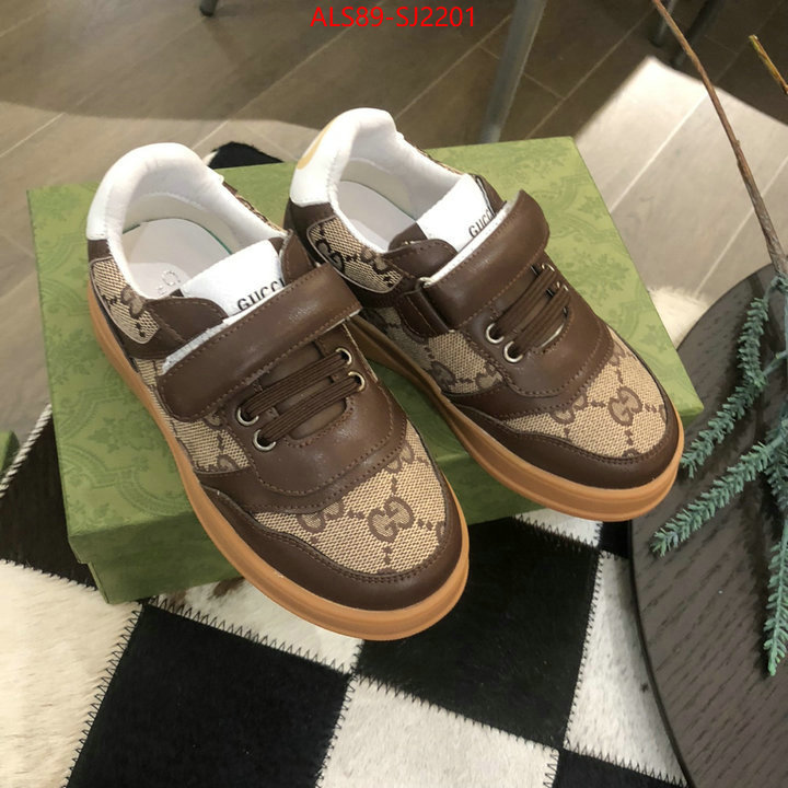 Kids shoes-Gucci mirror copy luxury ID: SJ2201 $: 89USD