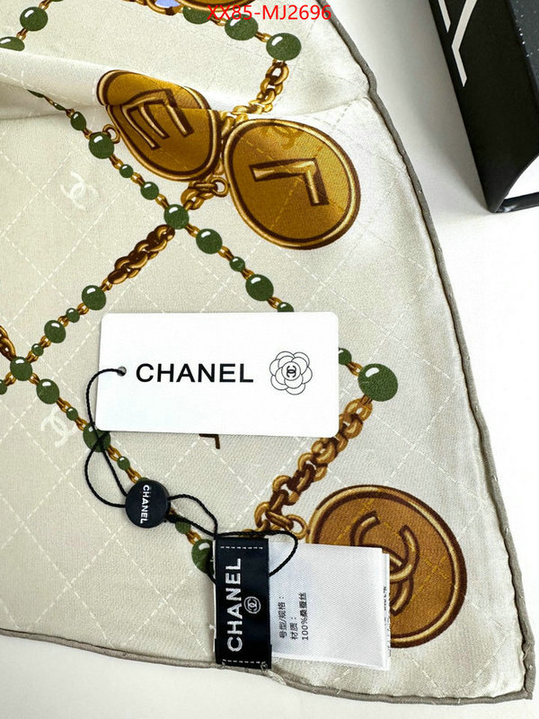 Scarf-Chanel online from china designer ID: MJ2696 $: 85USD