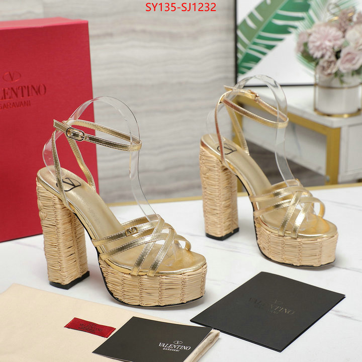 Women Shoes-Valentino designer wholesale replica ID: SJ1232 $: 135USD