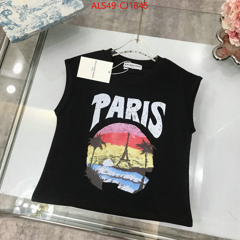 Kids clothing-Balenciaga new designer replica ID: CJ1845 $: 49USD