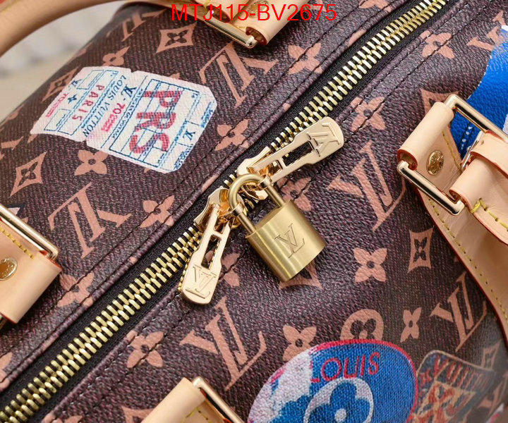 LV Bags(4A)-Keepall BandouliRe 45-50- sell high quality ID: BV2675 $: 115USD,