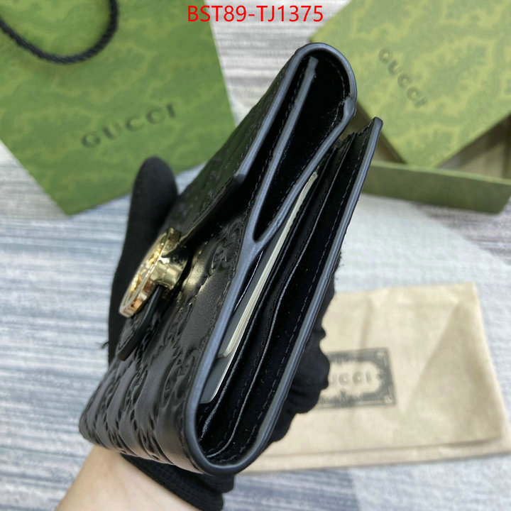 Gucci Bags(TOP)-Wallet- luxury cheap replica ID: TJ1375 $: 89USD,