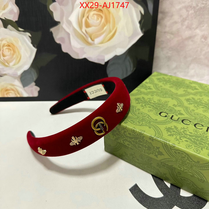 Hair band-Gucci top grade ID: AJ1747 $: 29USD