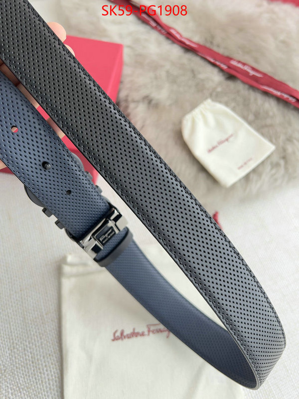 Belts-Ferragamo designer high replica ID: PG1908 $: 59USD