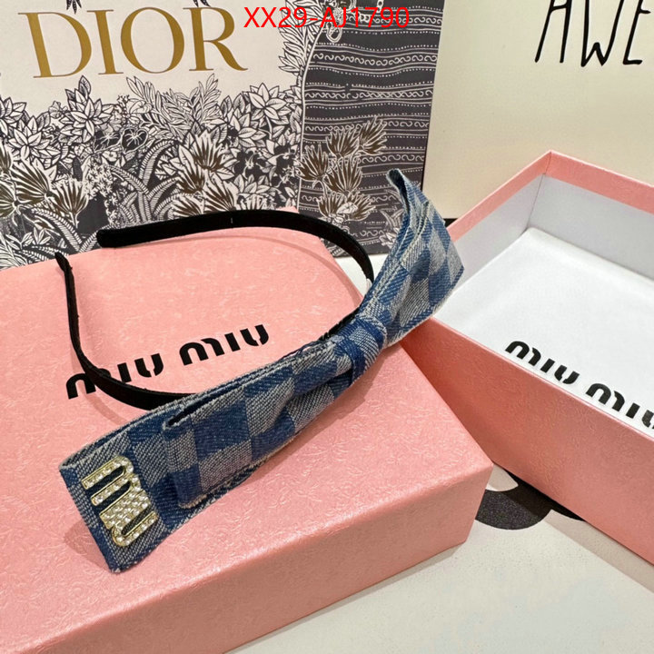 Hair band-MIU MIU cheap ID: AJ1790 $: 29USD