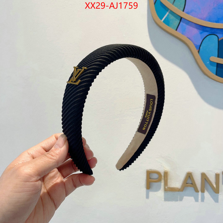 Hair band-LV replica ID: AJ1759 $: 29USD