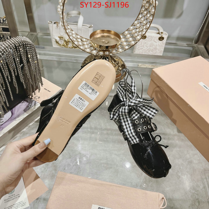 Women Shoes-Miu Miu knockoff highest quality ID: SJ1196 $: 129USD